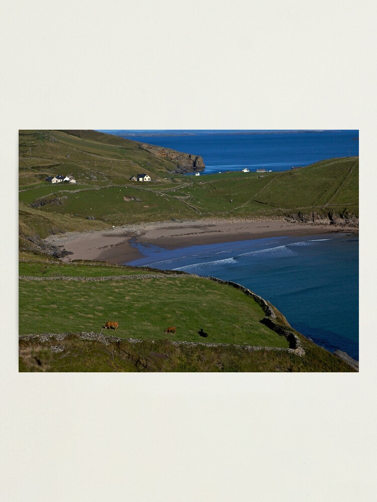 Alternate view of Traloar Beach, Muckross Head, Donegal Photographic Print