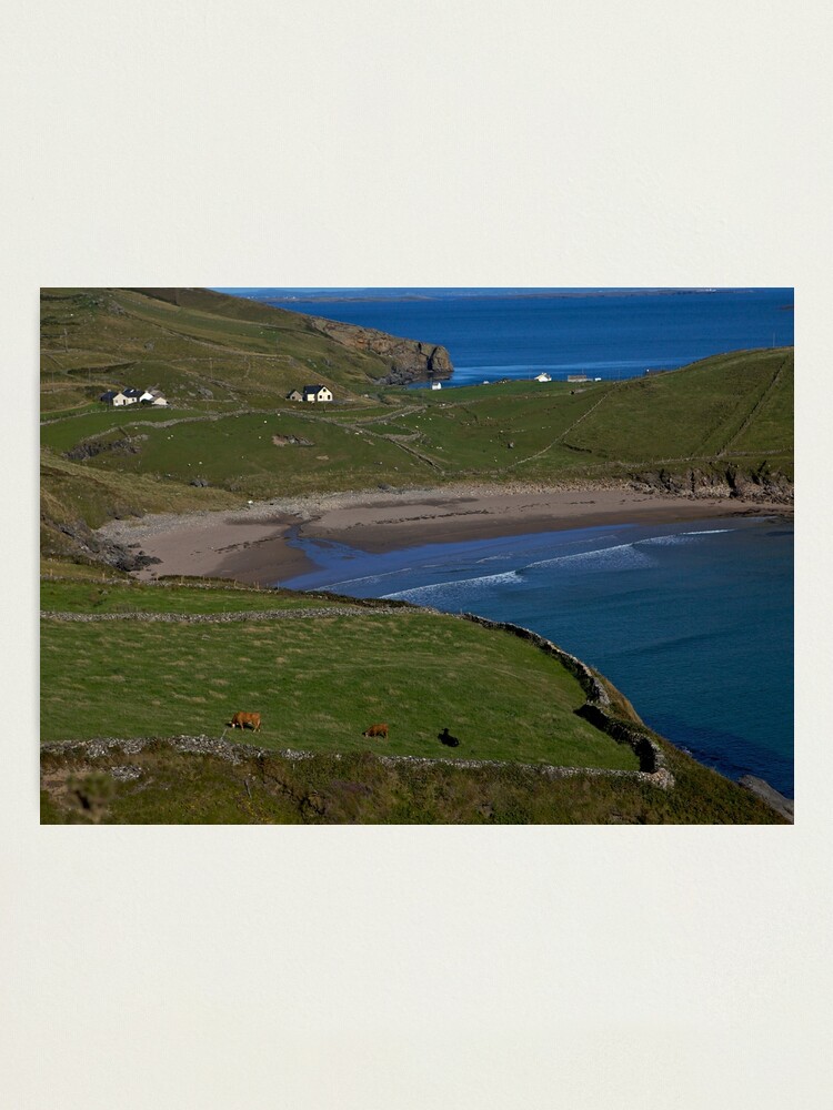 Alternate view of Traloar Beach, Muckross Head, Donegal Photographic Print