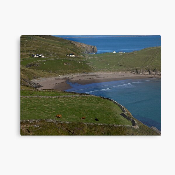 Traloar Beach, Muckross Head, Donegal Metal Print