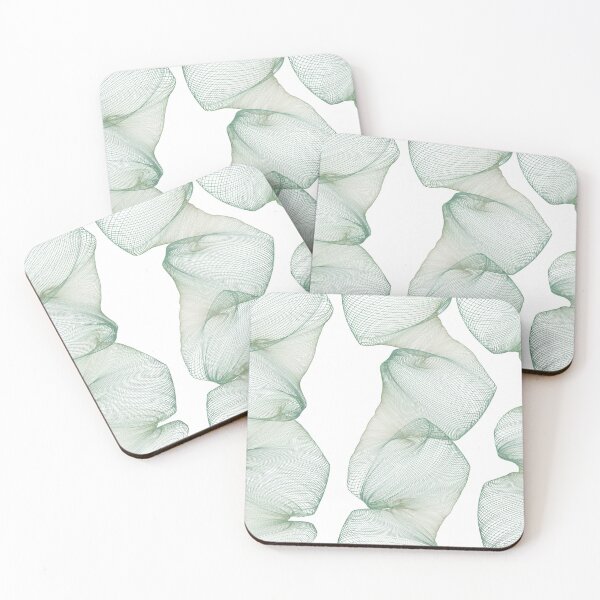 Item preview, Green Organic Hologram Bent Tunnel Design designed and sold by kayadmu.
