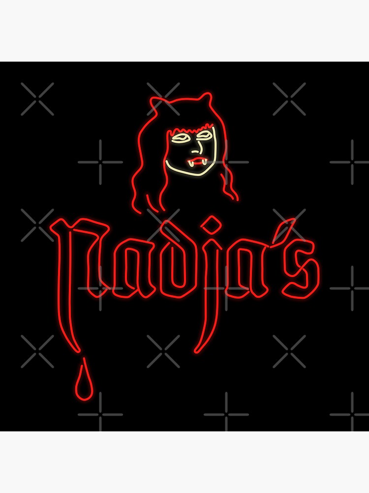 “Nadja’s nightclub logo neon HD” Sticker for Sale by gabrielpastor