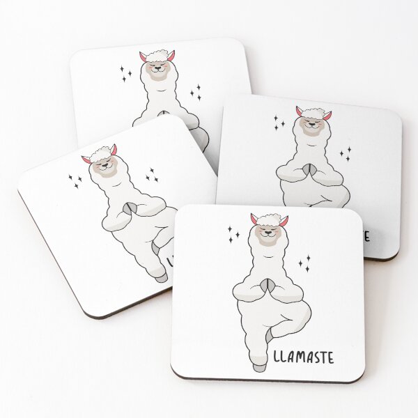 Item preview, Llama Yoga Pose With Llamaste designed and sold by Blok45.