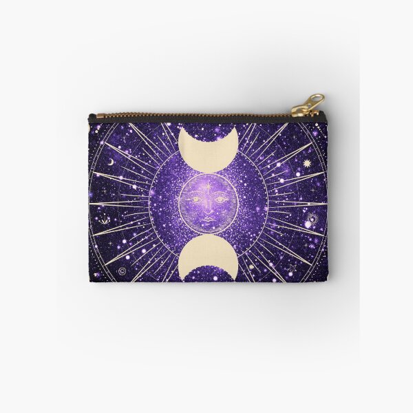 Item preview, Blue Purple Galaxy Moon Phases Stars: designed and sold by LifeAndWonder.