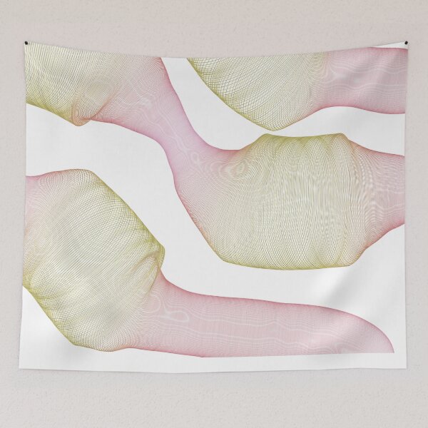 Item preview, Green Pink Organic Hologram Tunnel Design designed and sold by kayadmu.