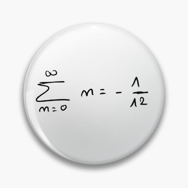 Item preview, sum of all natural numbers handwritten designed and sold by NoetherSym.