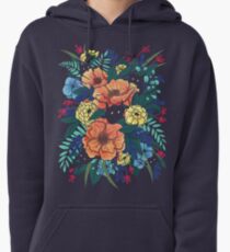 Wild Flowers Pullover Hoodie