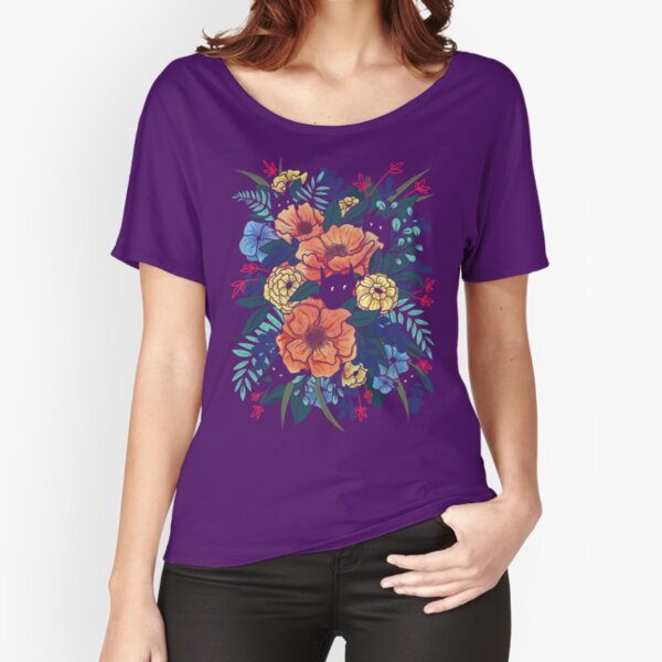 Wild Flowers Relaxed Fit T-Shirt