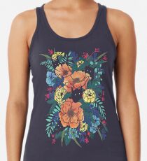 Wild Flowers Racerback Tank Top