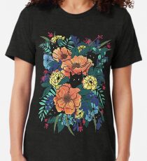 Wilde Blumen Vintage T-Shirt