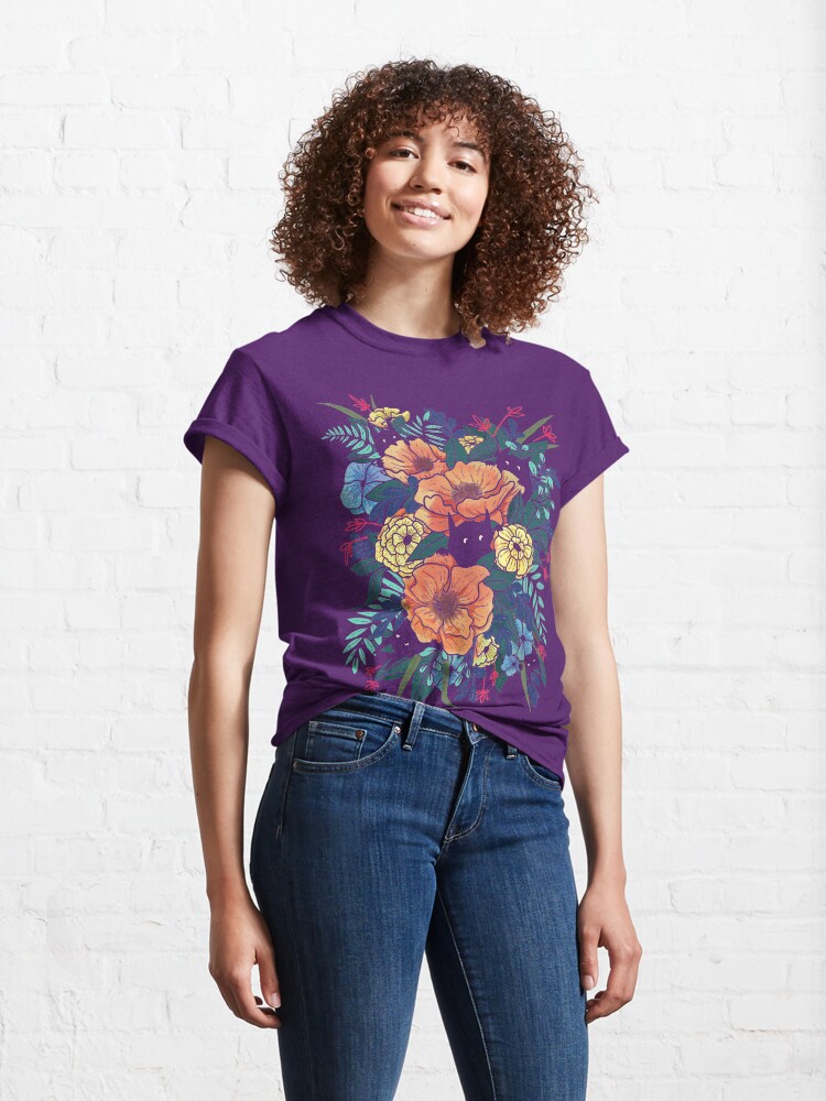 Alternate view of Wild Flowers Classic T-Shirt