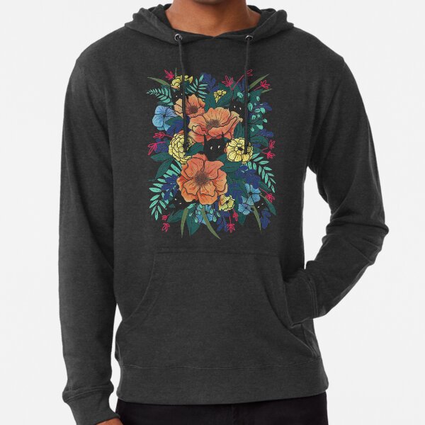 Wild Flowers Lightweight Hoodie