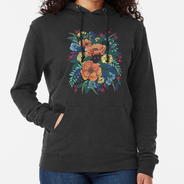 Wild Flowers Lightweight Hoodie