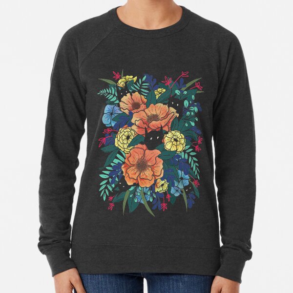Wild Flowers Lightweight Sweatshirt
