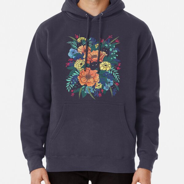 Wild Flowers Pullover Hoodie