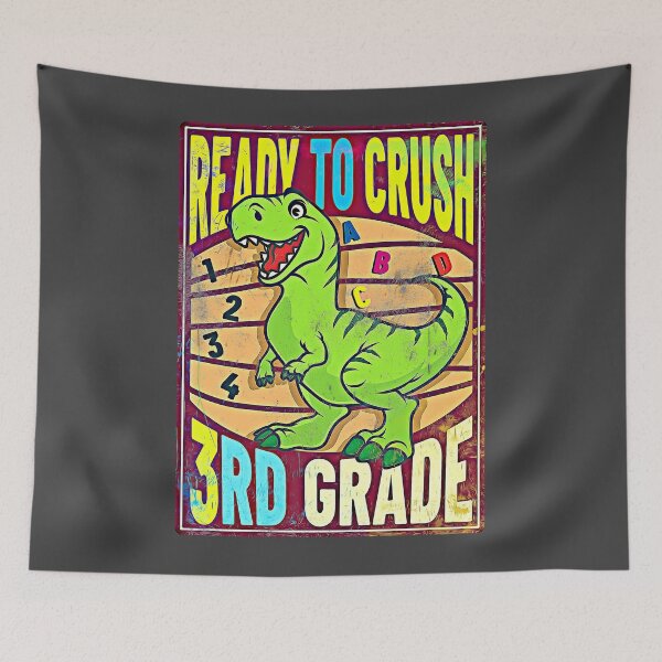 Item preview, Ready to Crush 3rd Grade designed and sold by csoDesign.