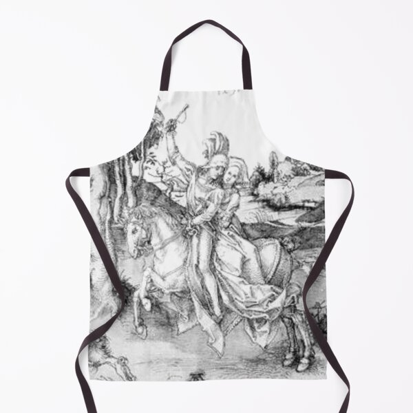 Item preview, Couple on horseback original art of albrecht dürer famous artwork  designed and sold by Golido.