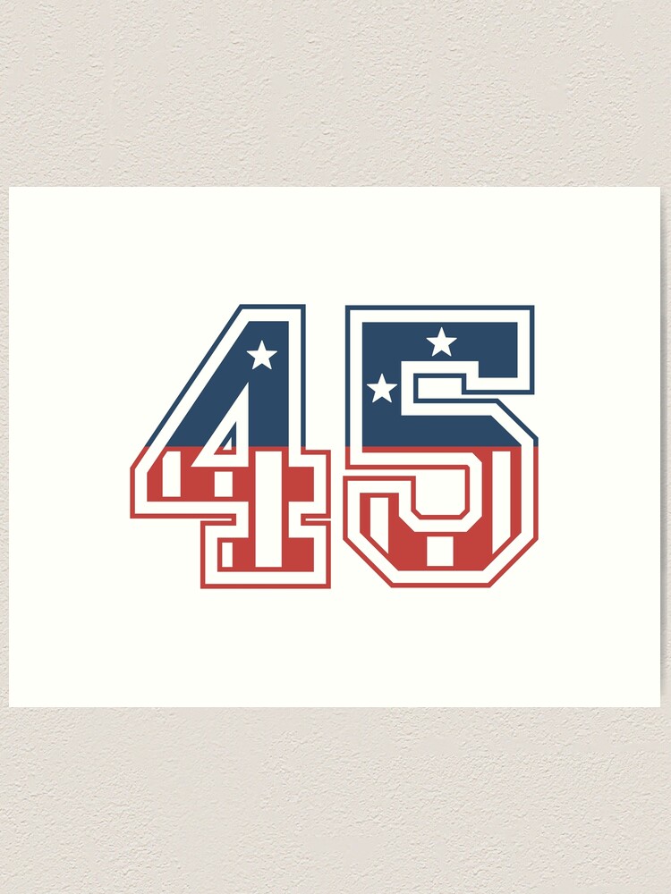 Number 45 USA