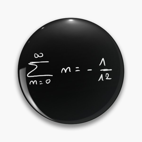 Item preview, Sum of all natural numbers handwritten designed and sold by NoetherSym.