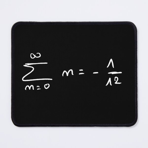 Item preview, Sum of all natural numbers handwritten designed and sold by NoetherSym.