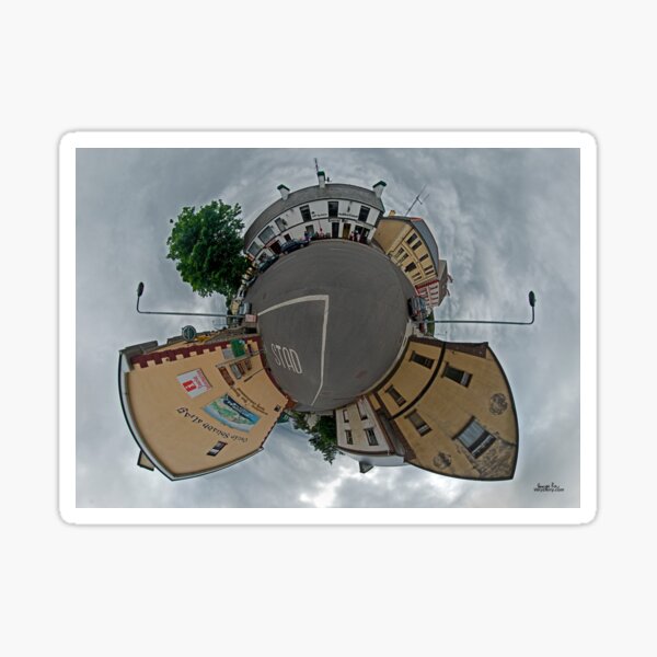 Carrick Crossroads, Donegal - Sky Out Sticker