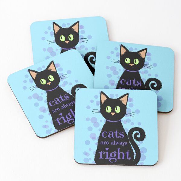 Item preview, Cats are always right!! designed and sold by Art by Veya.