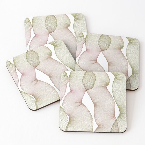 Item preview, Olive Green Organic Hologram Bent Tunnel Design designed and sold by kayadmu.