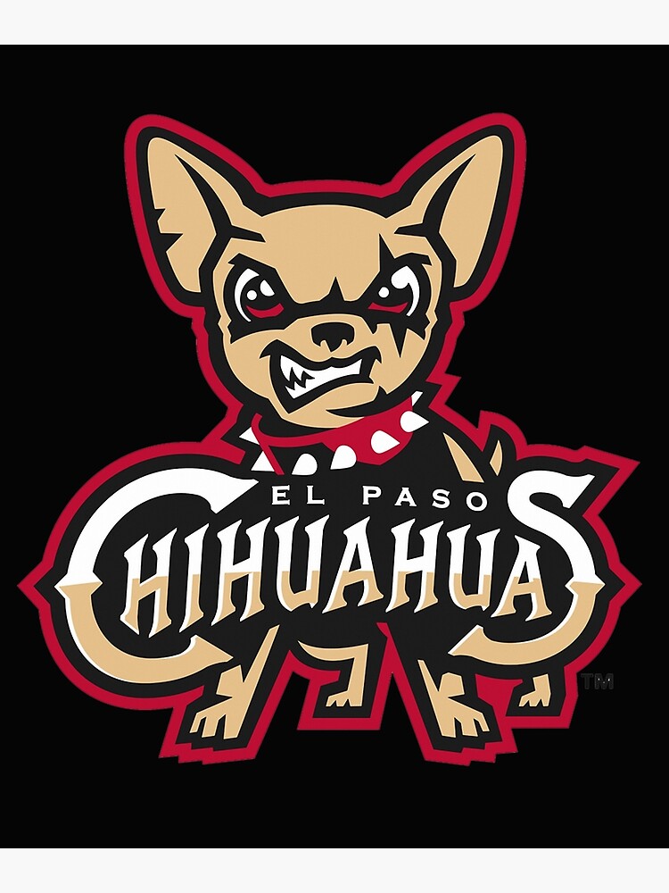 Custom El Paso Chihuahuas Jersey Home Road Howling Dog