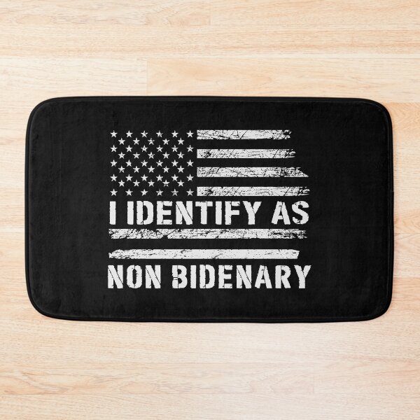 Item preview, I identify as non bidenary funny anti joe biden designed and sold by Majesticoo.