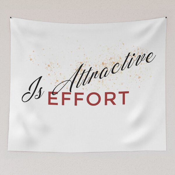 Item preview, Effort is Attractive designed and sold by Marwad Haveli.
