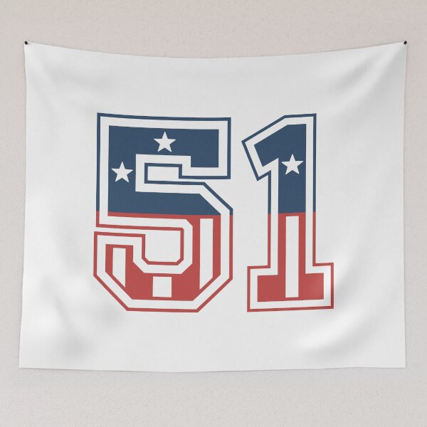 Item preview, Number 51 USA designed and sold by PaulSDesign.