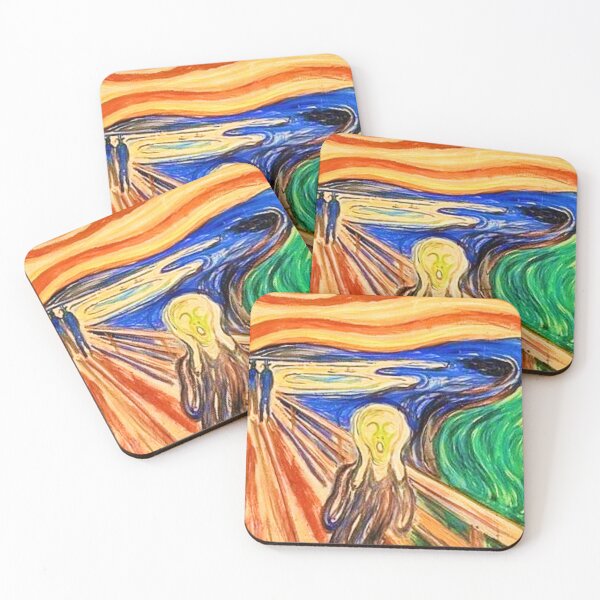 Item preview, The Scream by Edvard Munch, made in 1910. This version was in tempera on cardboard.  designed and sold by CristalleLisa.