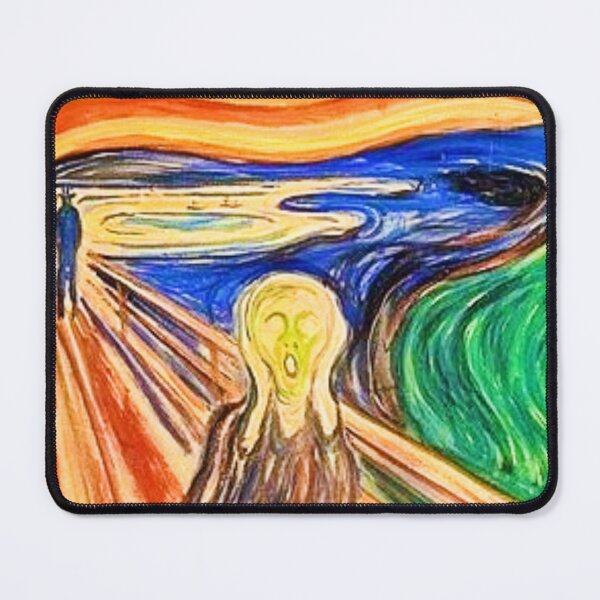 Item preview, The Scream by Edvard Munch, made in 1910. This version was in tempera on cardboard. designed and sold by CristalleLisa.