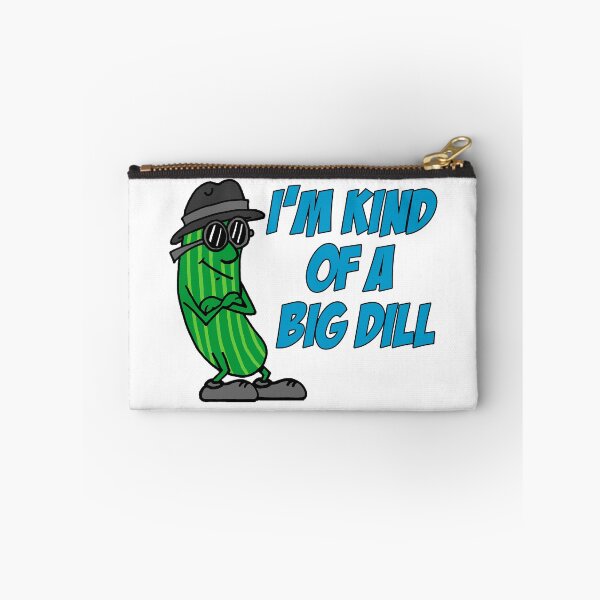 Item preview, I'm Kind Of A Big Dill Cartoon Pickle designed and sold by jaycartoonist.