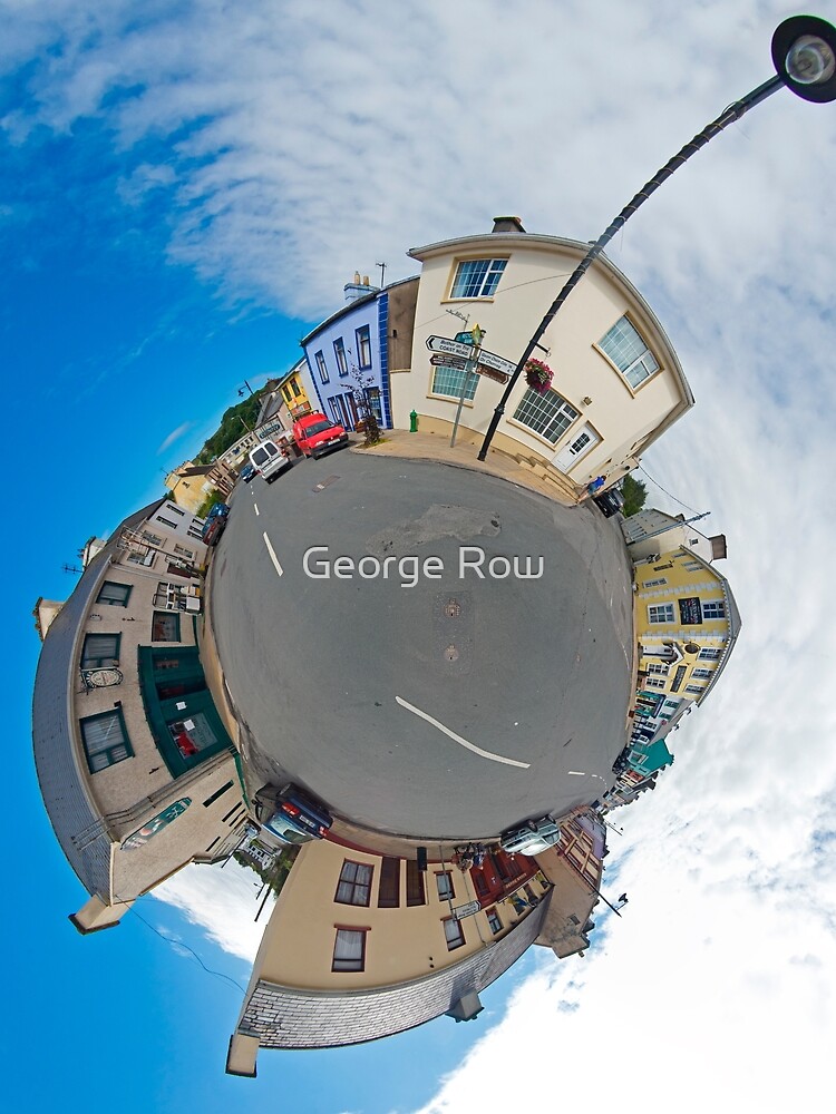 Kilcar Main Street - Sky Out by VeryIreland