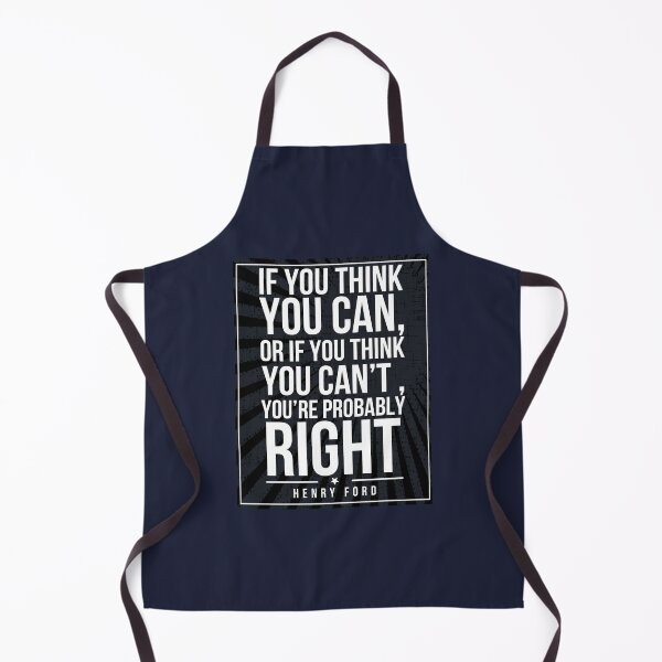 Item preview, Henry Ford quote Subway style (white text on black) designed and sold by Dpe1974.