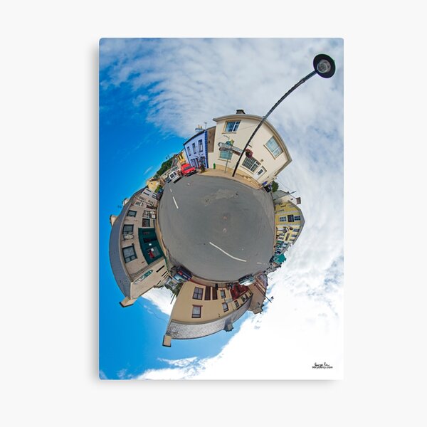 Kilcar Main Street - Sky Out Canvas Print
