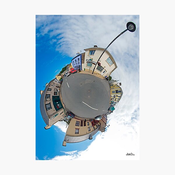 Kilcar Main Street - Sky Out Photographic Print