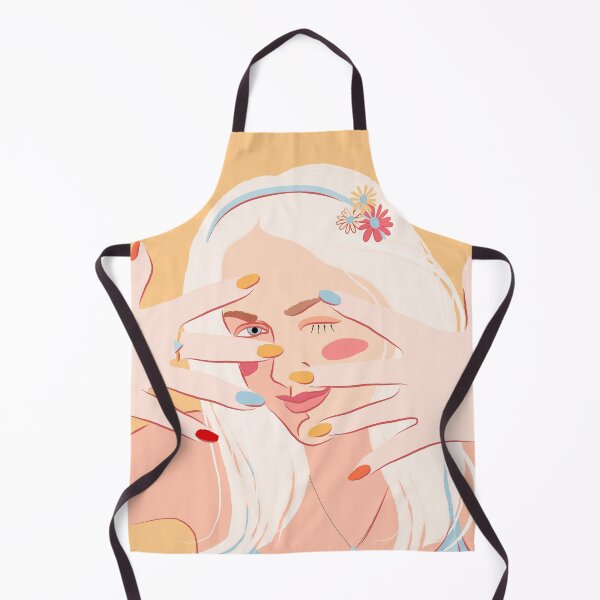 Item preview, Blonde with a bright manicure designed and sold by Kosinskaya.