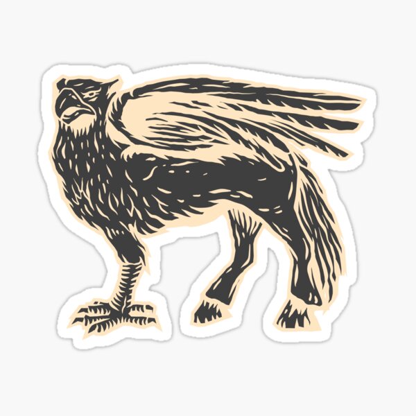 "Mythical creature" Sticker for Sale by Salikhin | Redbubble