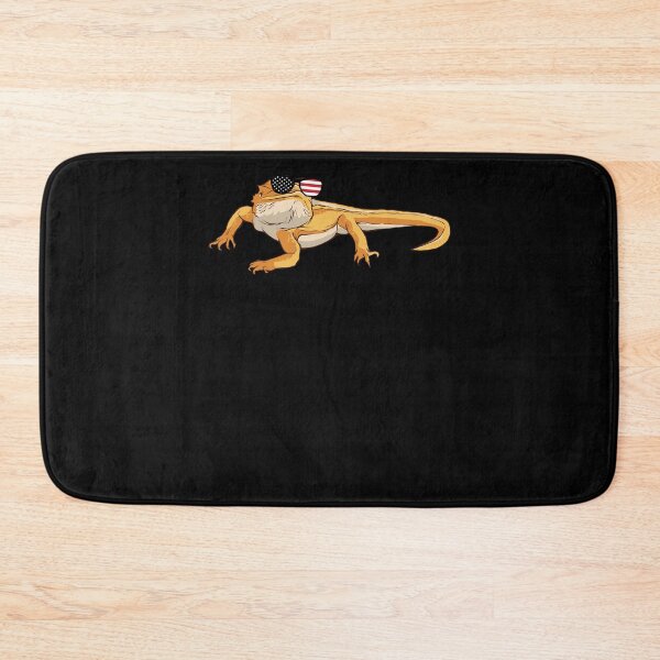 Item preview, American Flag Shades Patriotic Lizard For Bearded Dragon Fan designed and sold by Nessshirts.