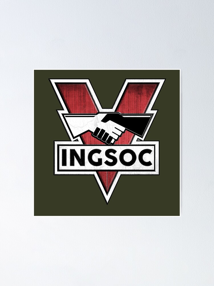 "INGSOC LOGO" Poster for Sale by ariescustom | Redbubble