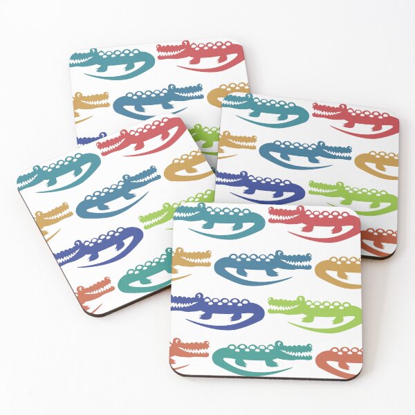 Item preview, Alligator/Crocodile in Green designed and sold by kmstudio.
