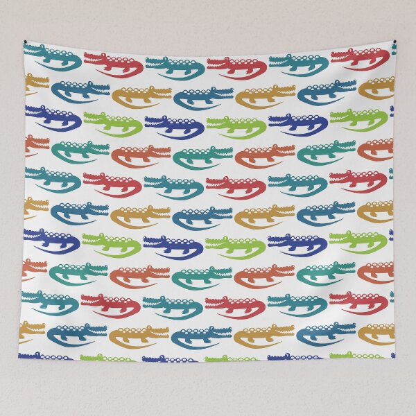 Item preview, Alligator/Crocodile in Green designed and sold by kmstudio.