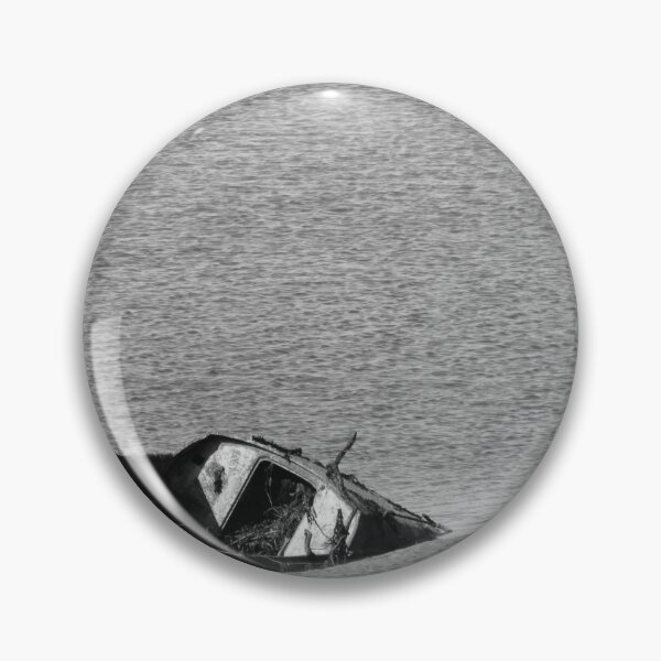 Item preview, Old Boat In Black And White designed and sold by WildandDivine.