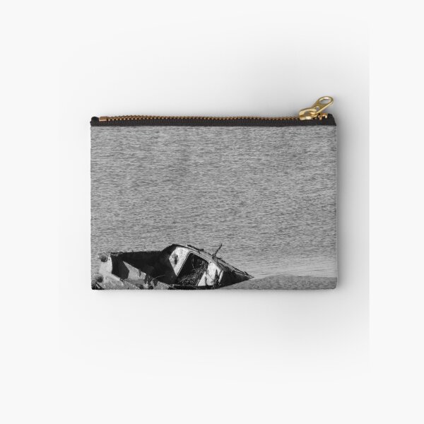 Item preview, Old Boat In Black And White designed and sold by WildandDivine.