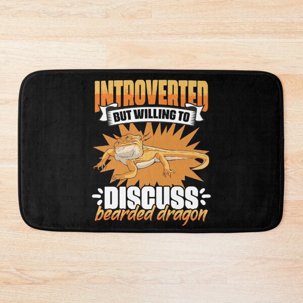 Item preview, Introverted But Willing To Discuss Funny Bearded Dragon Pet designed and sold by Nessshirts.