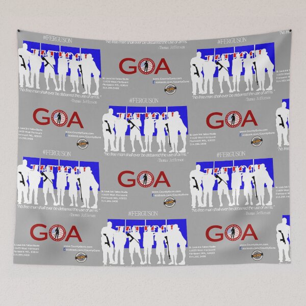 Item preview, #Ferguson Missouri / Gun Owners of America (GOA) Fundraiser / Shop Owners Guard Their Store designed and sold by ScottKoeneman.