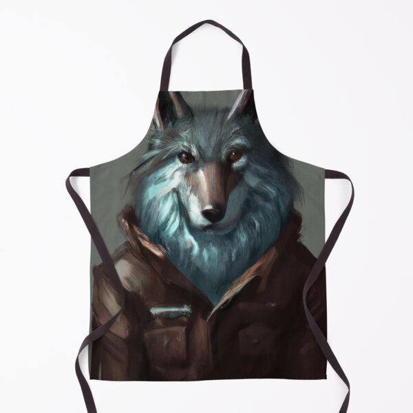 Item preview, Wolf Dressed in Leather designed and sold by Parag's Travel Shop.