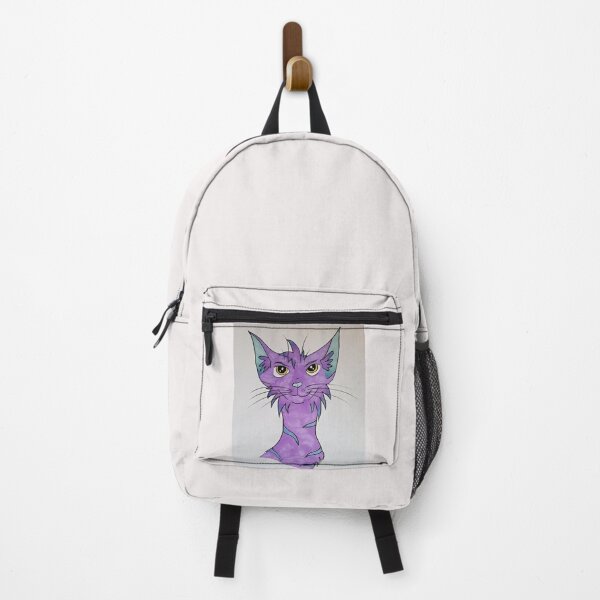 Item preview, Purple Blue Cat designed and sold by Applefrost.