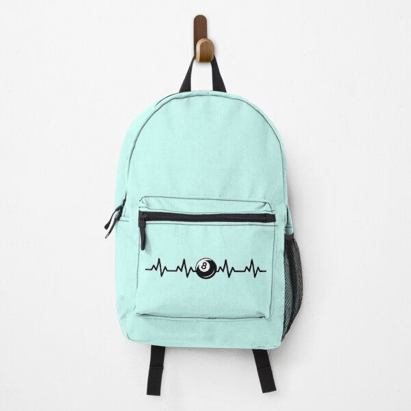 Item preview, 8 Ball Billiards Heartbeat - Cute Billiards Heartbeat designed and sold by shopaminute.